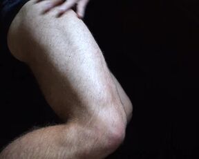 Lace and shiny full back panties tease